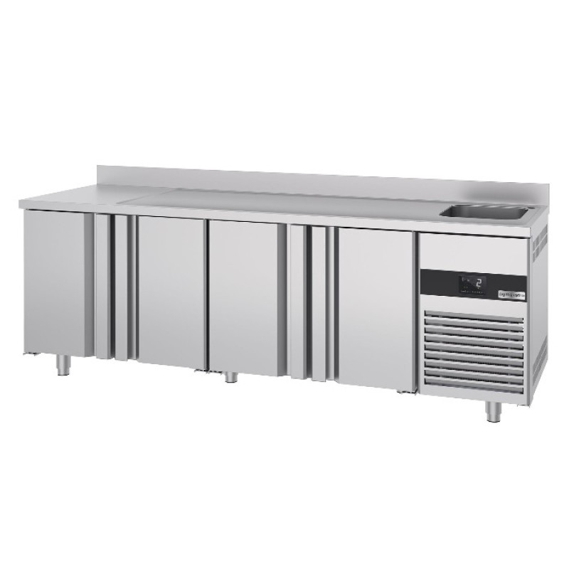 Холодильний стіл GGM Gastro KTF540BAR-EF