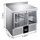 Холодильний стіл PREMIUM - 0,9 x 0,7 m GGM Gastro SAG97EAND#2GT