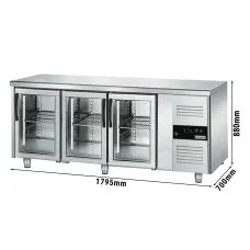 Холодильний стіл PREMIUM - 1,8 x 0,7 m GGM Gastro KTS187ND#3G