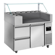 Холодильний стіл саладетта - 1.21 x 0.7 м GGM Gastro ZBF127DN