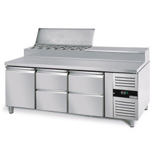 Холодильний стіл саладетта GGM Gastro ZBG207ND#2#SBS1212