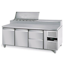 Холодильний стіл саладетта GGM Gastro ZBG207ND#SBS1212