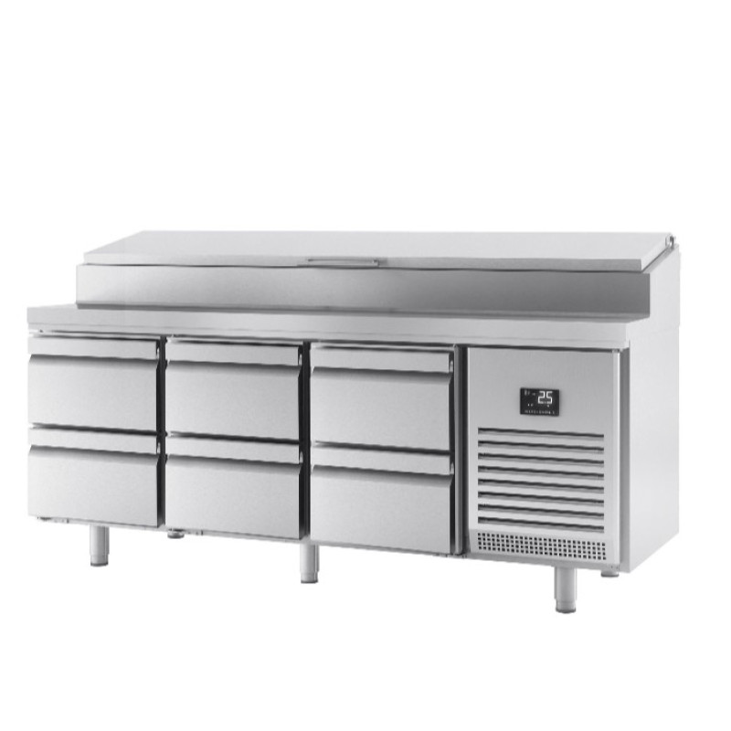 Холодильний стіл саладетта GGM Gastro ZTI207#3#7SBI1212