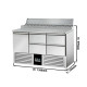 Холодильний стіл саладетта PREMIUM GGM Gastro SAG147AND#2#SBG1212