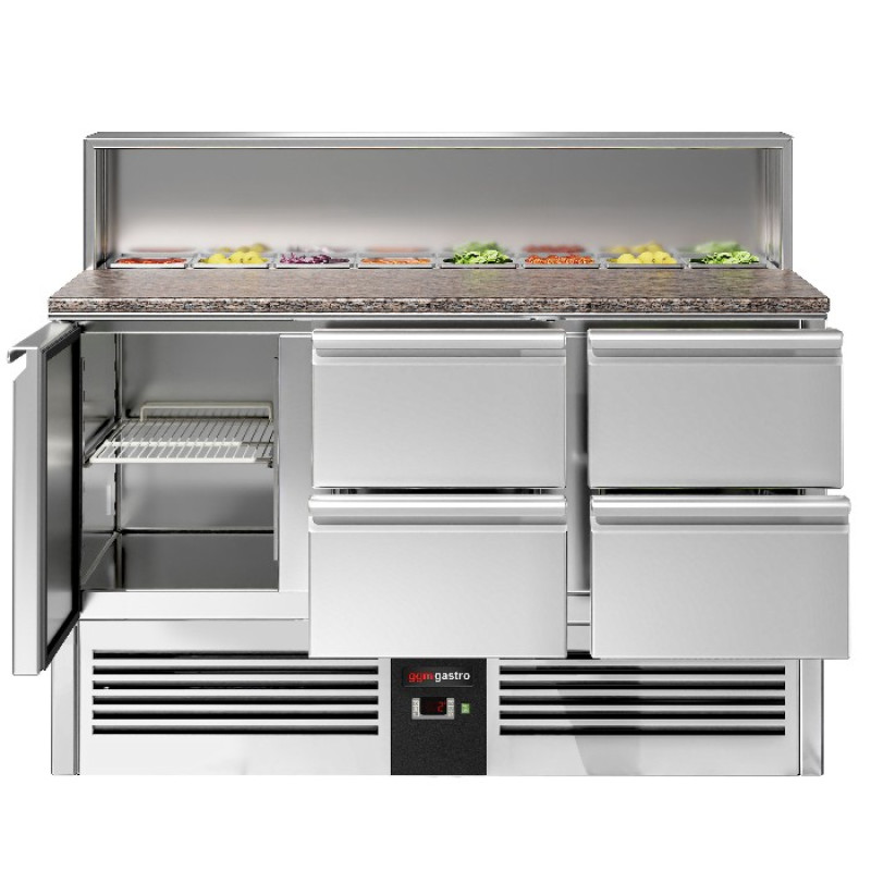 Холодильний стіл саладетта PREMIUM GGM Gastro SAG147GND#2#SBG1212