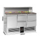 Холодильний стіл саладетта PREMIUM GGM Gastro SAG147GND#2#SBG1212