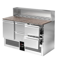 Холодильний стіл саладетта PREMIUM GGM Gastro SAG147GND#2#SBG1212