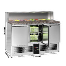 Холодильний стіл саладетта PREMIUM GGM Gastro SAG147GND