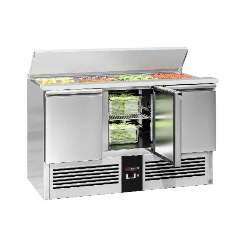 Холодильний стіл саладетта PREMIUM GGM Gastro SAG147ND