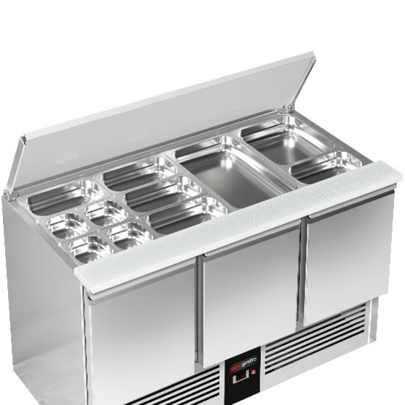 Холодильний стіл саладетта PREMIUM GGM Gastro SAG147ND