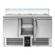 Холодильний стіл саладетта PREMIUM GGM Gastro SAG147OG#GSG147E