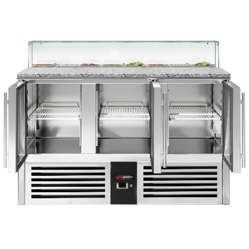 Холодильний стіл саладетта PREMIUM GGM Gastro SAG147OG#GSG147E#GT