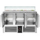 Холодильний стіл саладетта PREMIUM GGM Gastro SAG147OG#GSG147E#GT