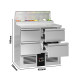 Холодильний стіл саладетта PREMIUM GGM Gastro SAG97AND#2#SBG1212