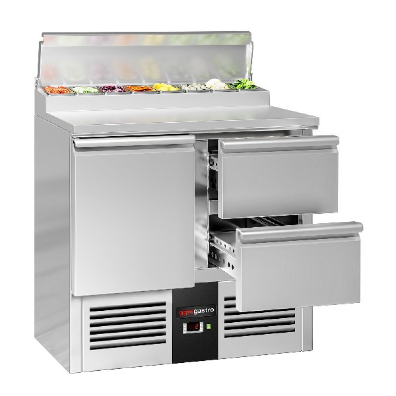 Холодильний стіл саладетта PREMIUM GGM Gastro SAG97AND#SBG1212