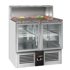 Холодильний стіл саладетта PREMIUM GGM Gastro SAG97GND#2#GT
