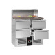 Холодильний стіл саладетта PREMIUM GGM Gastro SAG97GND#2#SBG1212
