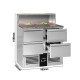 Холодильний стіл саладетта PREMIUM GGM Gastro SAG97GND#2#SBG1212