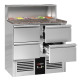 Холодильний стіл саладетта PREMIUM GGM Gastro SAG97GND#2#SBG1212