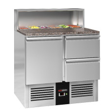 Холодильний стіл саладетта PREMIUM GGM Gastro SAG97GND#SBG1212