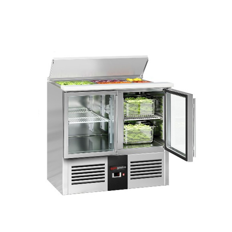 Холодильний стіл саладетта PREMIUM GGM Gastro SAG97ND#2#GT
