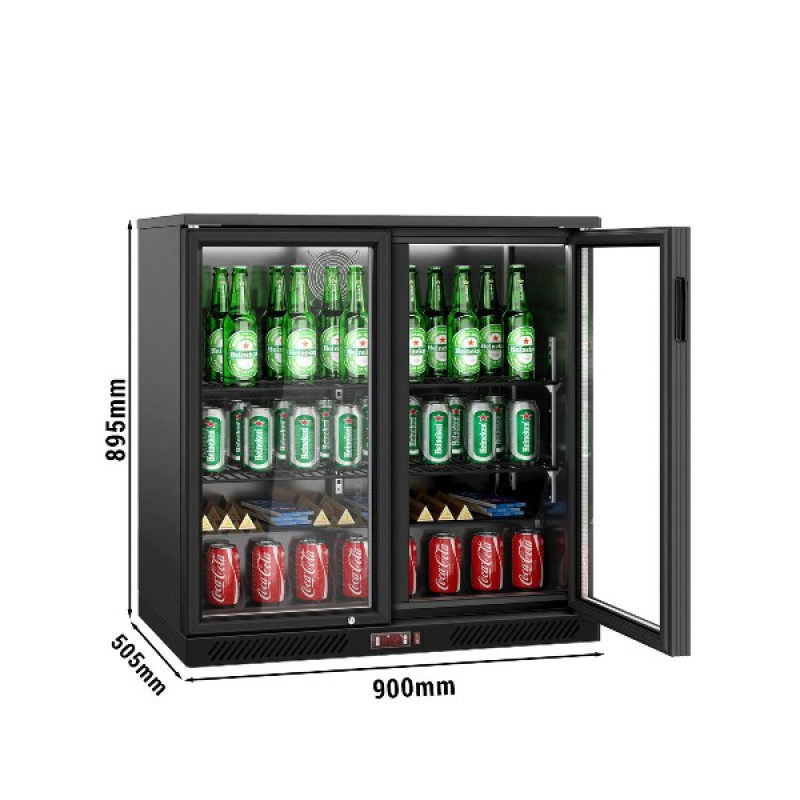 Холодильник барний GGM Gastro BKTG220S