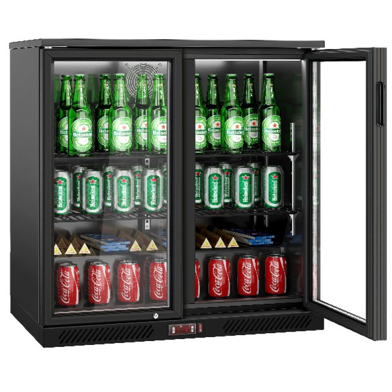 Холодильник барний GGM Gastro BKTG220S