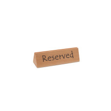 Інформаційна табличка reserved (“зарезервовано”) - 152x44x(H)44 mm 664308 Hendi