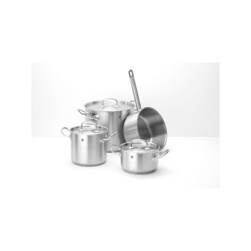 Каструля середня з кришкою Kitchen Line, 3,50 л, Ø200x(H)115 мм 836200 Hendi