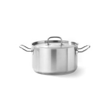 Каструля середня з кришкою Kitchen Line, 6 л, Ø240x(H)135 мм 836309 Hendi