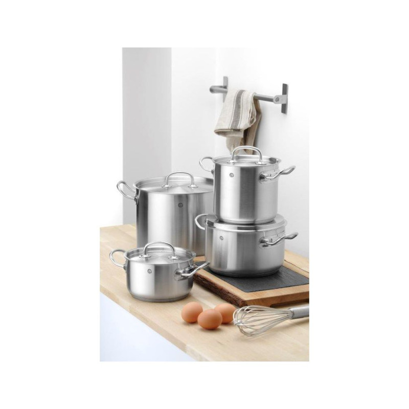Каструля висока з кришкою Kitchen Line, 2,80 л, Ø160x(H)140 мм 837108 Hendi