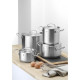 Каструля висока з кришкою Kitchen Line, 5 л, Ø200x(H)160 мм 837207 Hendi