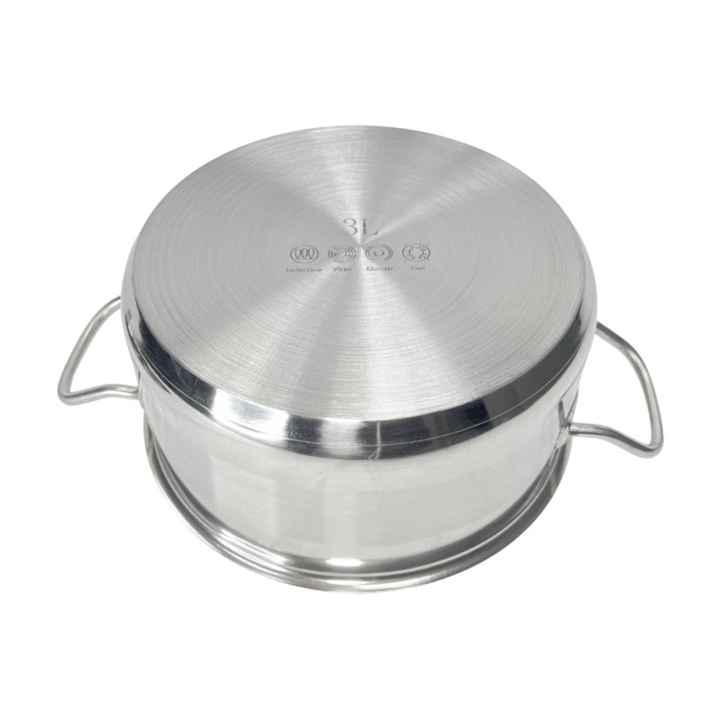Кастрюля середня BRILLIS SD12010 3 л