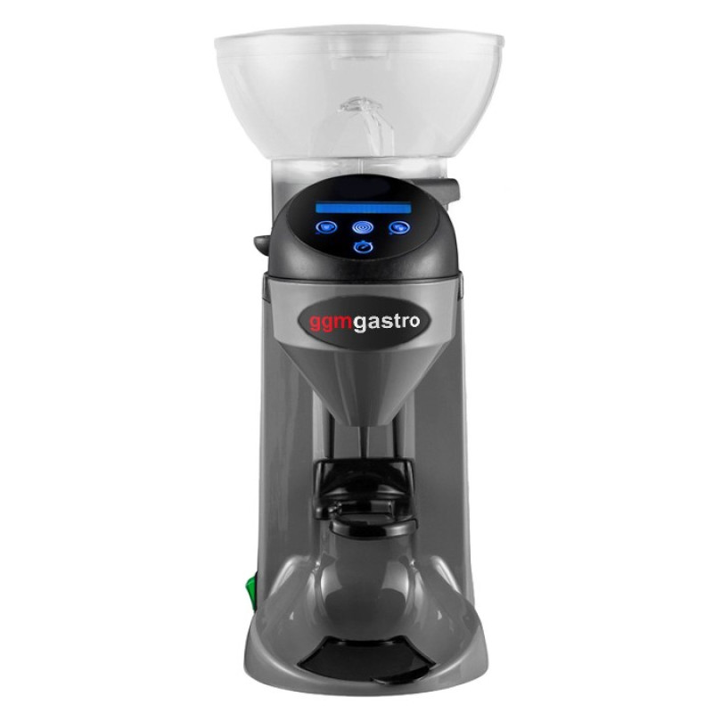 Кавомолка професійна 1 кг/сіра GGM Gastro MC1T-GREY