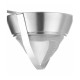 Конічне сито з дротяною сіткою, армоване 505x250x(H)200мм 567555 Hendi Stainless steel