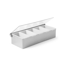Контейнер для бармена - 5 лотків, 375x140x90(H) мм 552100 Hendi HDPE (High density Polyethylene)