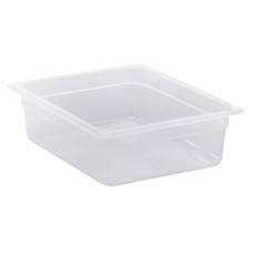 Контейнер GN 1/2 прозорий поліпропілен., Cambro, GN 1/2, 5,9L, Transparent, 325x260x(H)100mm 24PP190