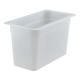 Контейнер GN 1/3 прозорий поліпропілен., Cambro, GN 1/3, 6,9L, Transparent, 325x176x(H)200mm 38PP190