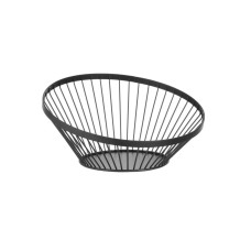 Кошик для фруктів чорний - ø280x(H)130 mm 427088 Hendi