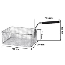 Кошик для газової фритюрниці GGM Gastro GFK6-8
