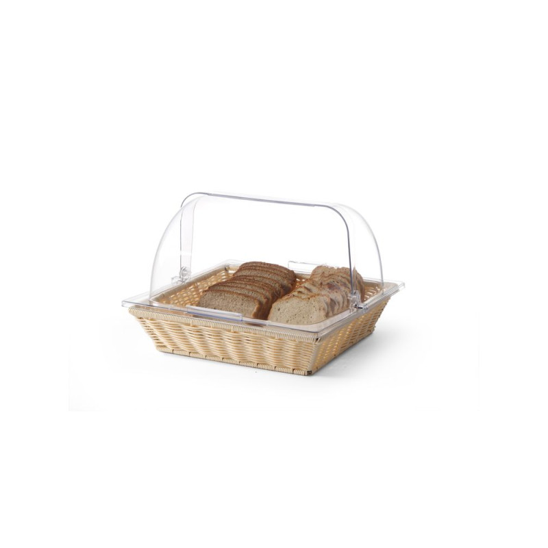 Кошик для хліба та булочок з кришкою Rolltop GN 2/3 426968 Hendi PC (Polycarbonate);PP (Polypropylene)
