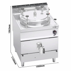 Котел харчоварильний газовий GGM Gastro GKB899HI200D