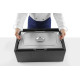Кришка Budget Line для GN 1/3 - з виїмками для ручок 817841 Hendi Stainless steel