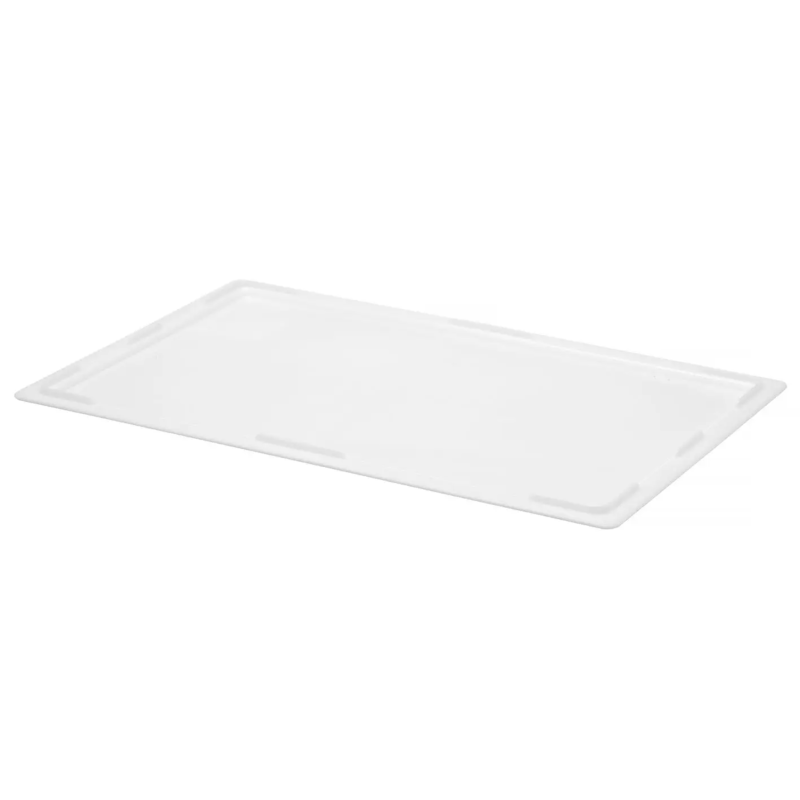 Кришка для контейнера для тіста GN 1/1, 530x325x(H)20мм, біла 880982 Hendi HDPE (High density Polyethylene)