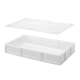 Кришка для контейнера для тіста GN 1/1, 530x325x(H)20мм, біла 880982 Hendi HDPE (High density Polyethylene)
