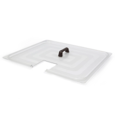 Кришка для контейнера SmartVide GN 2/1, Sammic, GN 2/1, біла, 650х530 мм 1180067 Hendi PC (Polycarbonate)