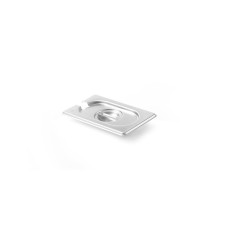 Кришка Kitchen Line для GN 1/9 - з отвором для половника 806975 Hendi Stainless steel