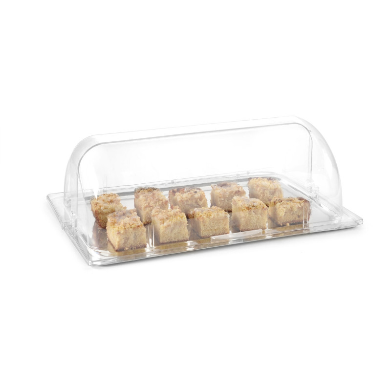 Кришка Rolltop прозора - GN 1/1(H)180 мм 427507 Hendi PC (Polycarbonate)