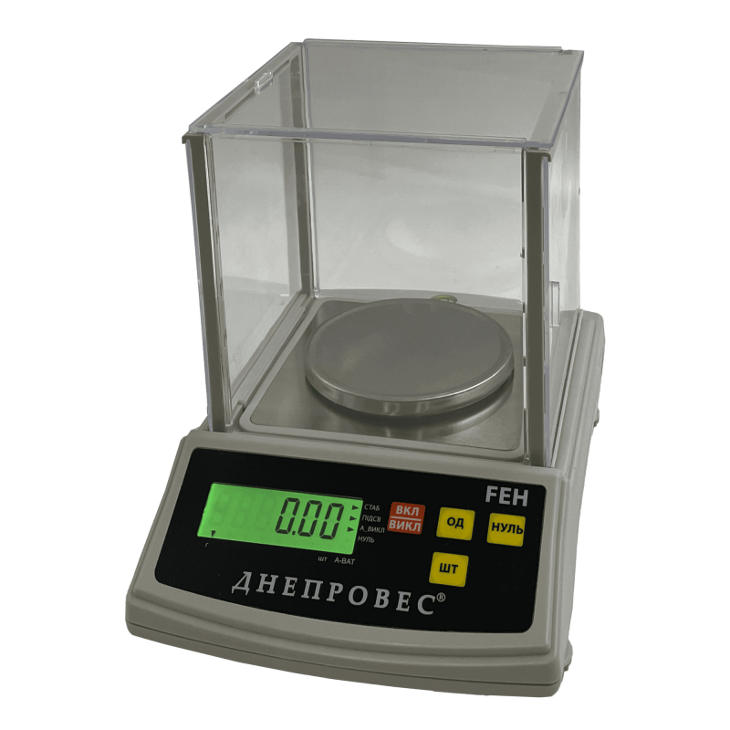Лабораторні ваги Днепровес FЕН-1000