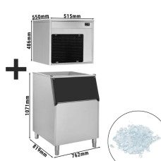 Льодогенератор пластівців - 220 кг GGM Gastro FEI220N#EVI200F
